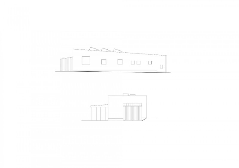 ZŠ Oslavice, David Prudík architekti, pohledy polytechnická učebna