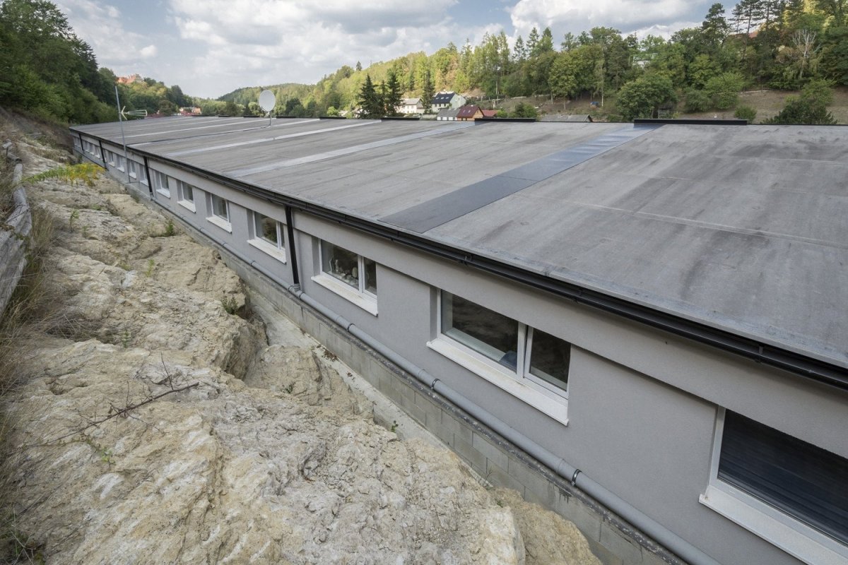 Bytový dům Terasy v Bělé pod Bezdězem, Archa.