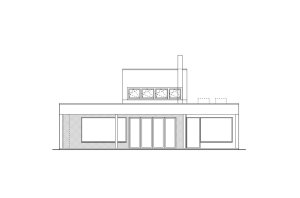 Dům se světlíkem, jižní pohled, Atelier 11