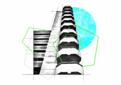 Parkovací dům Trinity Square, Rodney Gordon