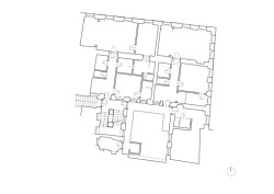 Půdorys 3.NP (Rekonstrukce měšťanský dům na Valdštejnském náměstí, Formafatal)