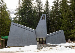 Brutalistní lyžařský rezort Flaine ve Francii, Marcel Breuer