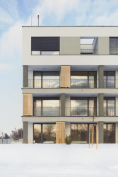 MACHAR & TEICHMAN navrhli bytové domy Bleriot v pražských Kbelích