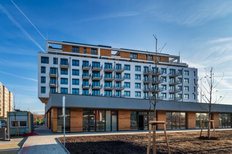 Bytový dům Zelená Libuš v Praze, MS Architekti