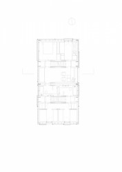 Knut Hjeltnes AS Sivilarkitekter MNAL, chata na osrůvku Sildegarnsholmen, 2.NP, vizualizace