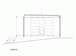 Felipe Assadi, Casa Remota, řez B -