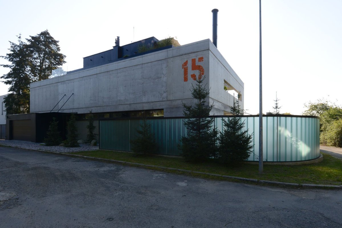 OK Plan Architects, Rodinný dům v Kunraticích - foto