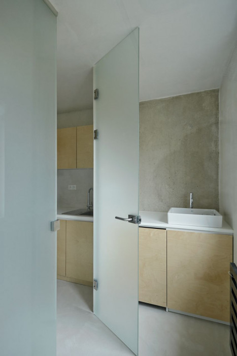 henkai architekti, Byt pro svobodného mládence – foto