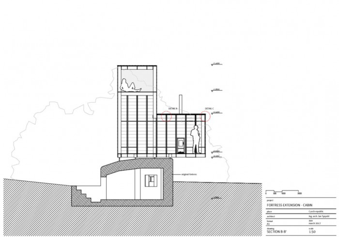 Útulna, řez_BB, Jan Tyrpekl