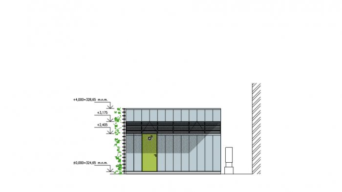Veřejné WC Petřín, pohled, DESIGN Arcom