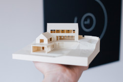 Model rodinného domu od studia Pavel Hnilička Architekti