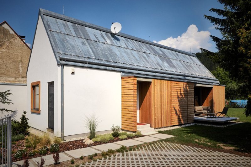 Dřevěný dům Lučatín, Jaro Krobot architekt