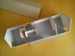 Dřevěný dům Lučatín, Jaro Krobot architekt, model