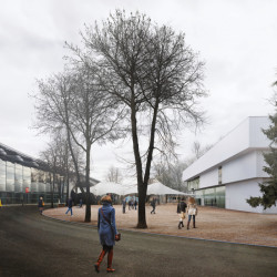 Návrh přestavby pavilonu Z na Výstavišti v Českých Budějovicích, A8000.