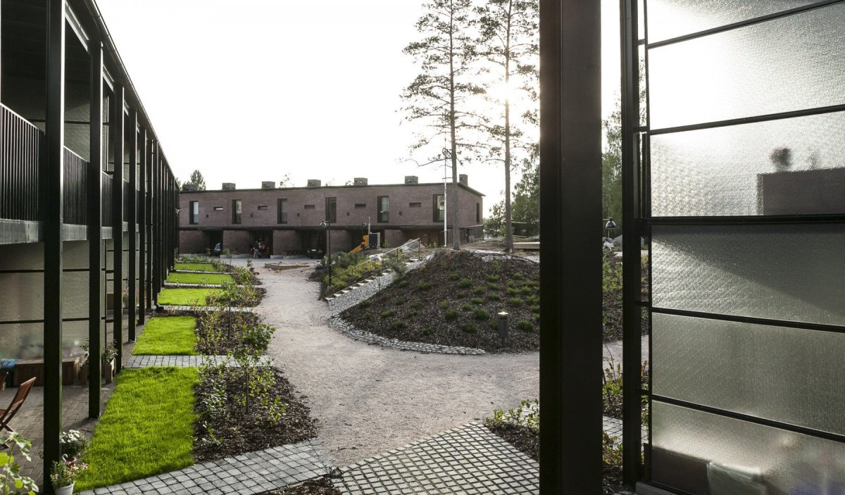 Bytový soubor Kalliokielo Ltd. u Helsinek, 2004-2006, studio JKMM