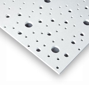 Sádrokartonové perforované desky Rigitone R 12-20-35 Activ‘Air® pro řešení prostorové akustiky v místnosti