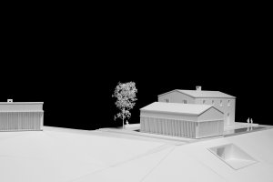 Soukromá rezidence Urbino, GGA architects, model