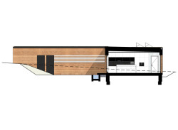 Řez příčný (Vila nad vodou, 3AE)