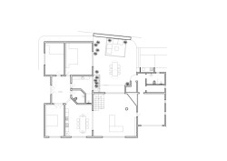 Půdorys 1.NP (Villa Amonita na Lanzarote, OOOOX)