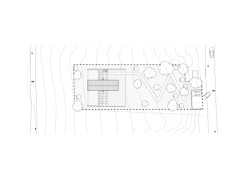 Půdorys (Víkendový dům nad přehradou, NOIZ architekti)