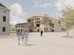 Revitalizace říčního ostrova v Berouně, Kristýna Pokojová.