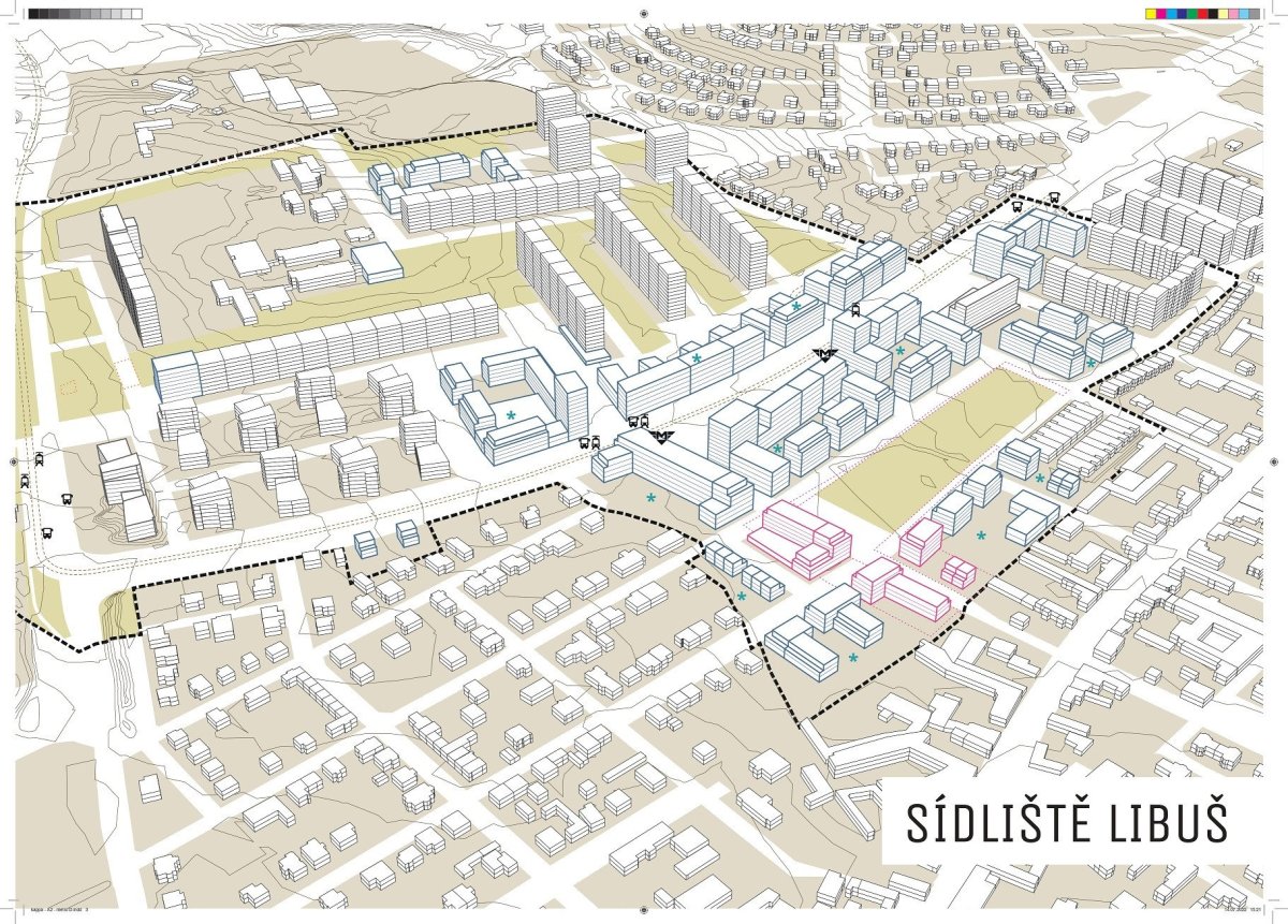 Situace - Libuš