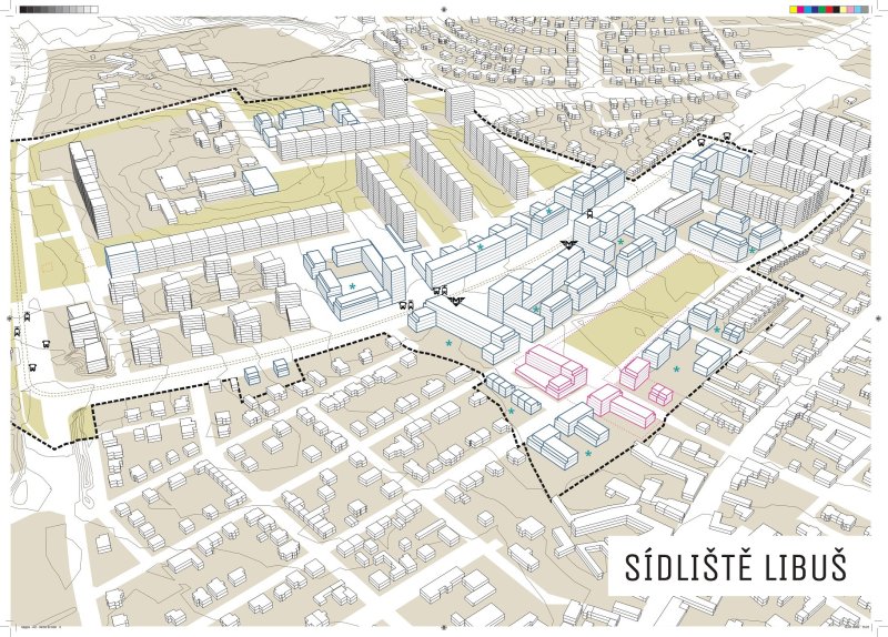 Situace - Libuš