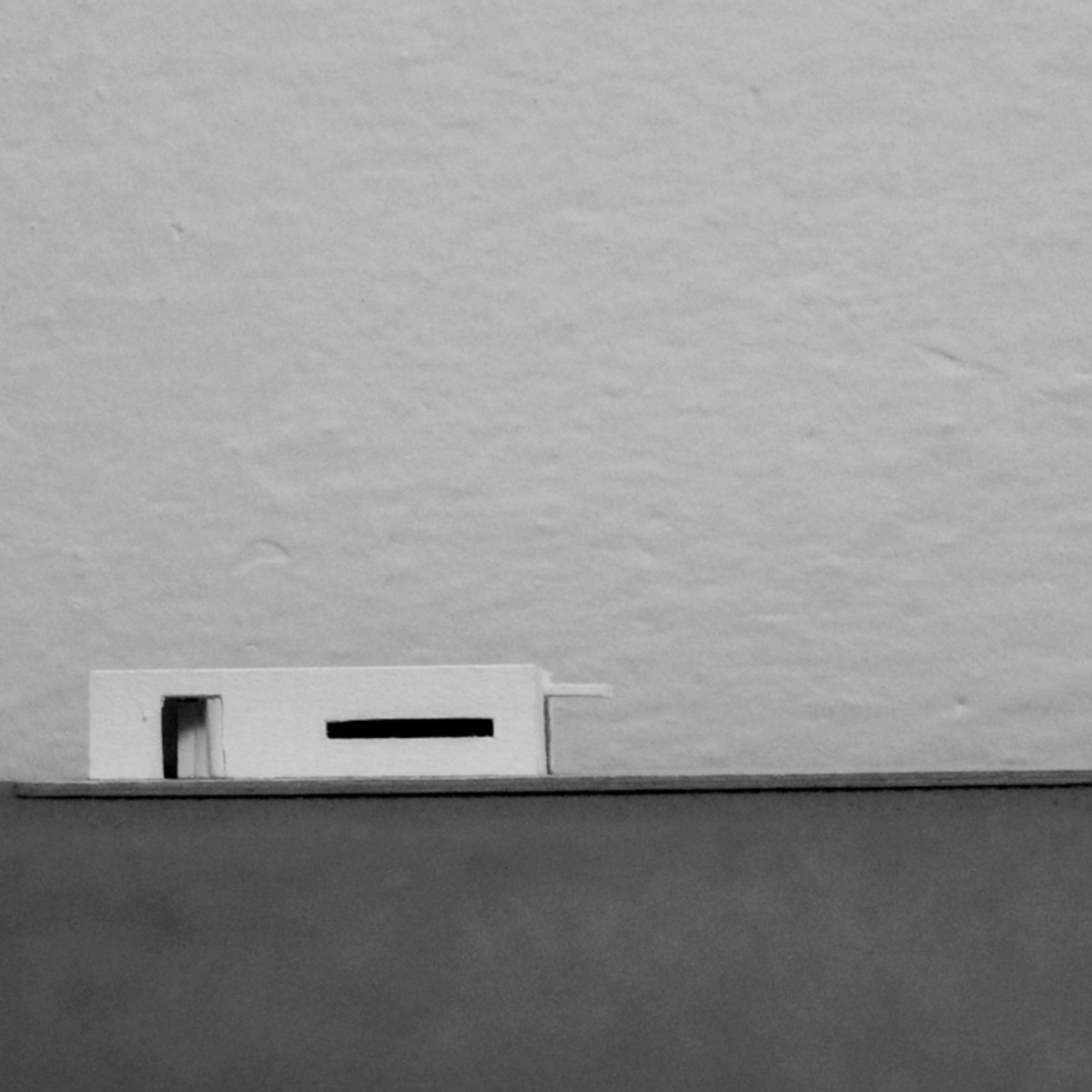 Model v měřítku (Rodinný dům Polanka nad Odrou; bydloarchitekti)