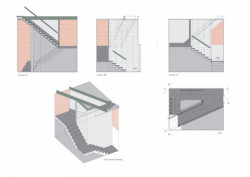 Johansen Skovsted Arkitekter, přečerpávací stanice na řece Skjern, výkres