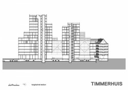 OMA, Timmerhuis, podélný řez