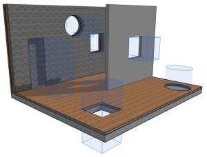 ARCHICAD 23 - Prostupy