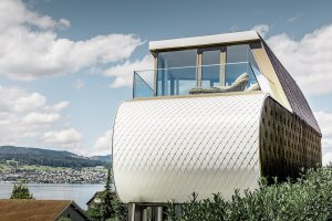 Rodinný dům u Curyšského jezera Flexhouse, architekt Stefan Camenzind (Evolution Design)
