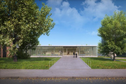 Kuba & Pilař architekti, Jihočeská vědecká knihovna, 1. místo, vizualizace