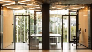 Administrativní sídlo firmy v pavilonu EXPO 2015, KOMA MODULAR. ZDROJ: KOMA MODULAR
