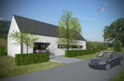 Rodinný dům ve Smilovicích, Kamil Mrva Architects / Kamil Mrva, vizualizace