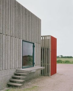 Johansen Skovsted Arkitekter, přečerpávací stanice na řece Skjern, foto