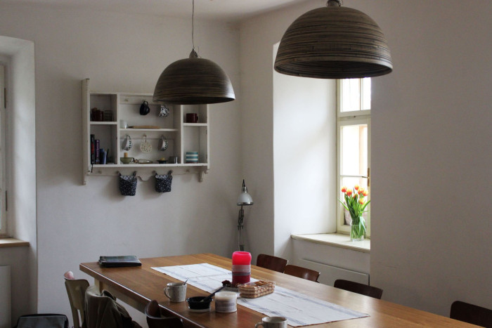 Vápenné omítky od Hlinařů jsou vhodné jsou do ložnic, kuchyní či chodeb.