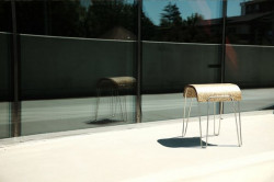 Národní cena za studentský design 2017 * GRAND,  Koncept 100% biodegradovateľného sedenia Seno