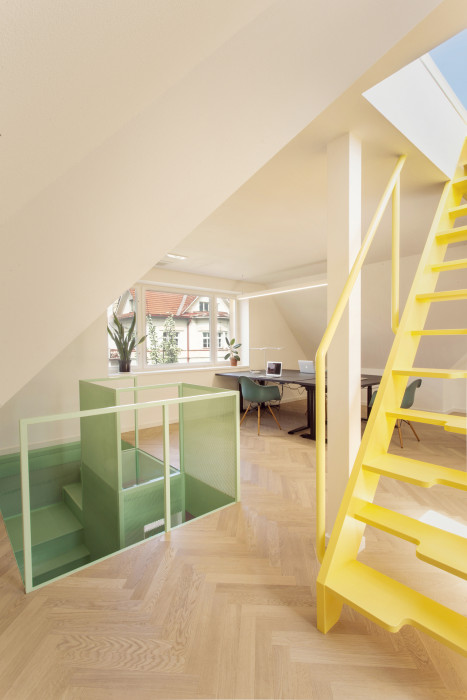 Rekonstrukce vily na Vinohradech od edit! architects