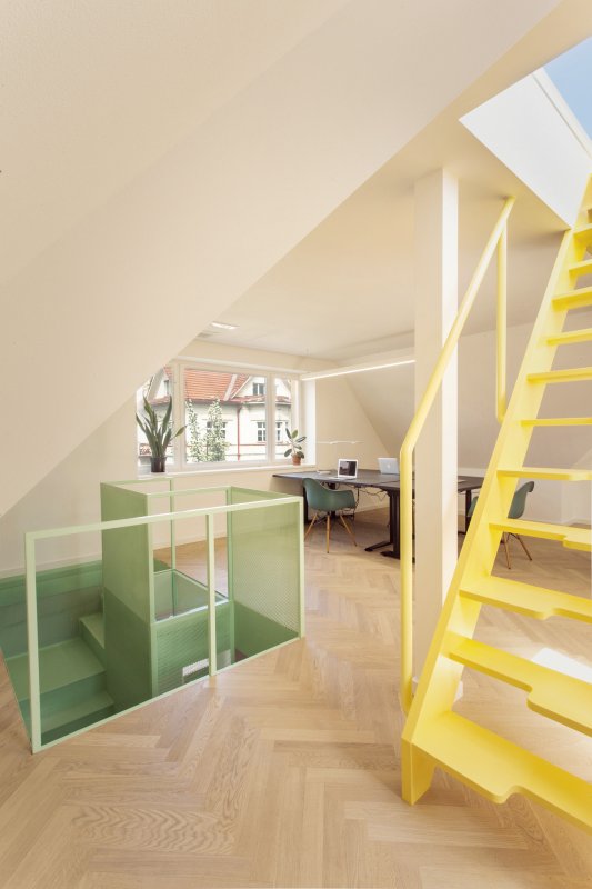 Rekonstrukce vily na Vinohradech od edit! architects