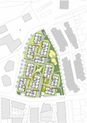 Kocenpt, obytné domy Vackov