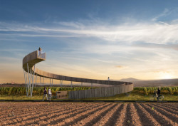 Stezka nad vinohrady,vizualizace, Keeo4design