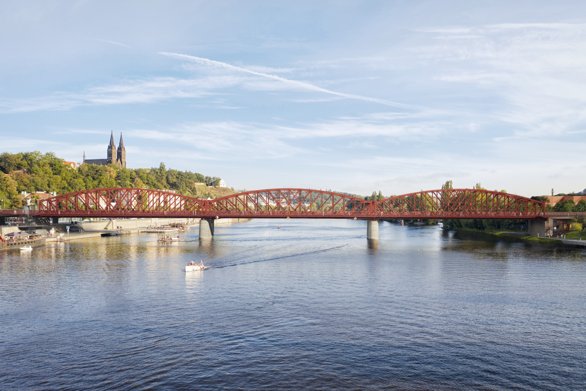 Vyšehradský most, jak by mohl vypadat po rekonstrukci.