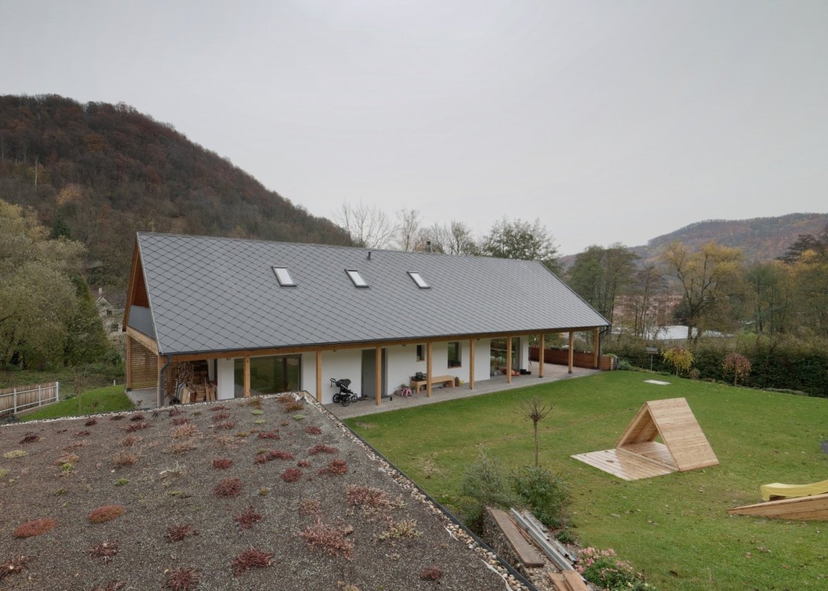 Rodinný dům Povrly od studia 3+1 architekti