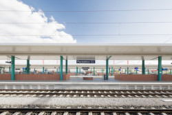 Nové zastřešení nástupišť na pardubické nádraží dodala společnost Egoe.