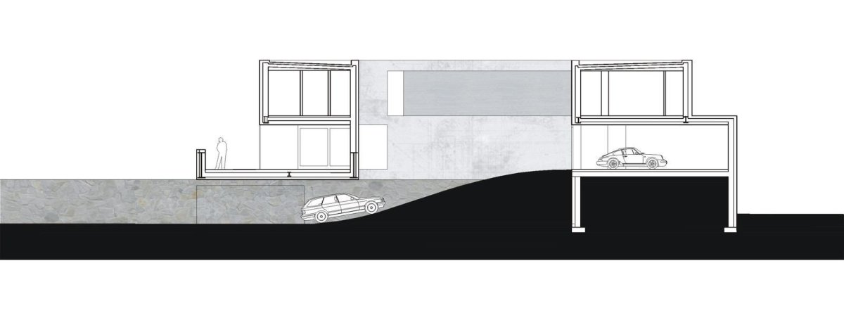 Robert Konieczny, KWK Promes, Aatrial House, řez