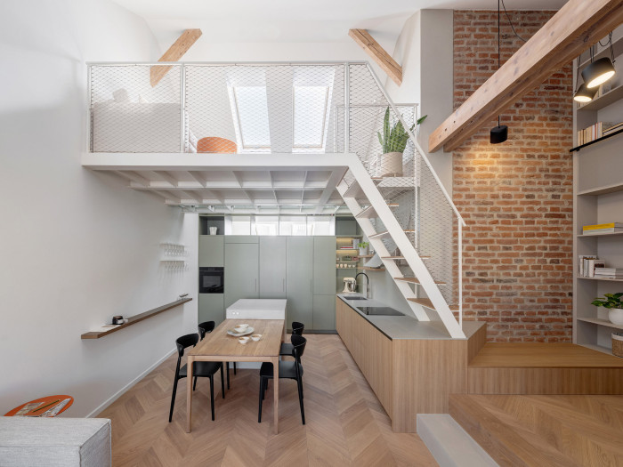 Půdní byt, Boq architekti