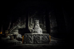 Podzemní prostory solného dolu Wieliczka