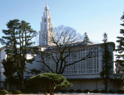Obr. 3: Tokijská ženská křesťanská univerzita, 1924 - foto