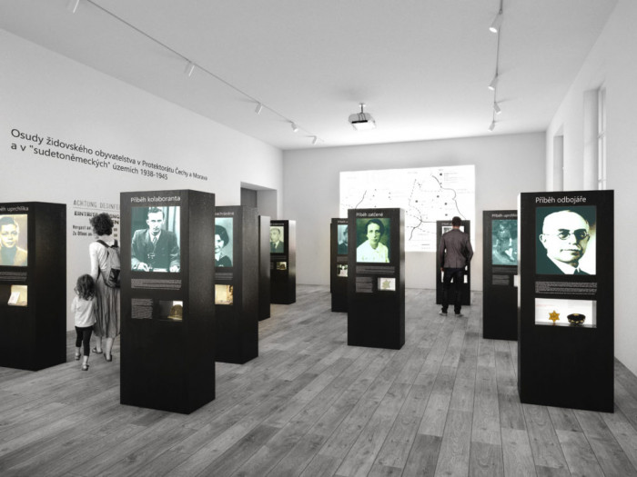 Vizualizace přístavby k Muzeu terezínského ghetta od Marcely Steinbachové a Stevena Holla